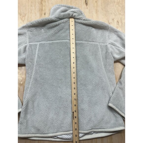 Womens Patagonia Better Sweater Marsupial Gray Snap T Pullover Light Jacket Sz M - Picture 5 of 8